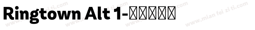 Ringtown Alt 1字体转换